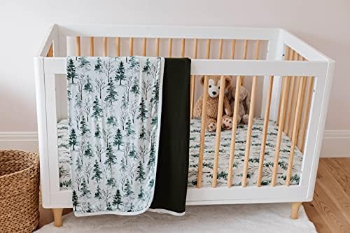 Pobi Baby Soft Neutral Blanket - Premium Cotton Magical Woods Design
