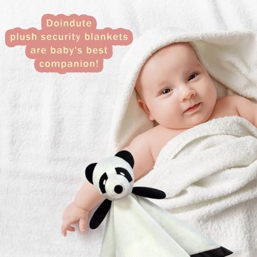 Doindute Baby Panda Snuggle Blanket 13 Inches