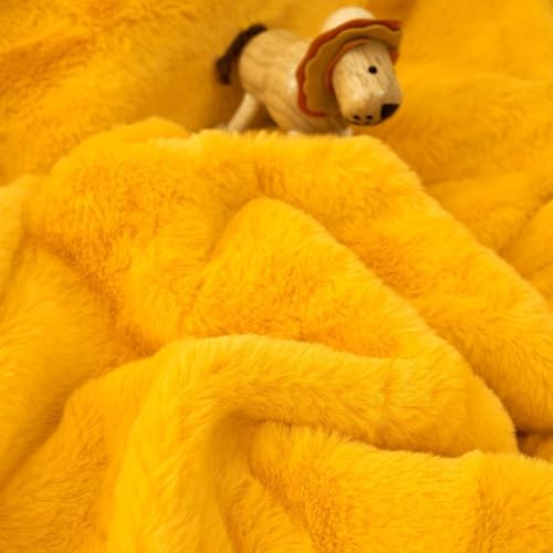 Byourbed Love Thick Chunky Bunny Baby Blanket Saffron Oranges