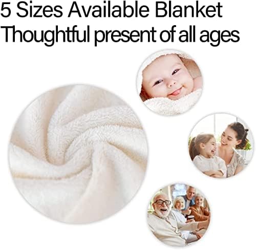 jejeloiu Cute Cartoon Chicken Fleece Throw Blanket 90x90