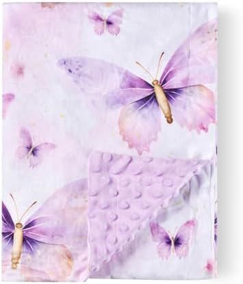 Boyoung Soft Minky Baby Blanket 30x40 Inch