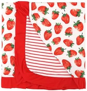DREAMHALO 50x50 Baby Blanket Strawberry