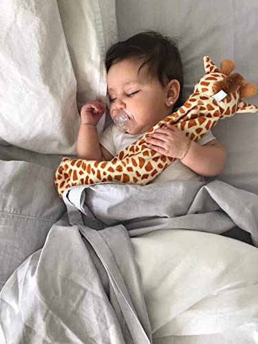 Pepe n Tito 18 Inch Giraffe Security Blanket for Babies