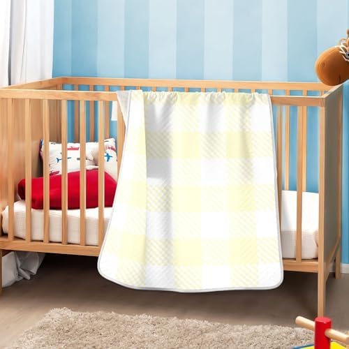 Sinestour Black Buffalo Plaid Baby Blanket