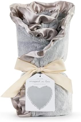DEMDACO Wrapped in Love Heart Shaped Baby Blanket
