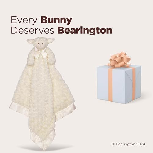 Bearington Baby Lamby Cuddle Me Sleeper Cream Large Security Blanket