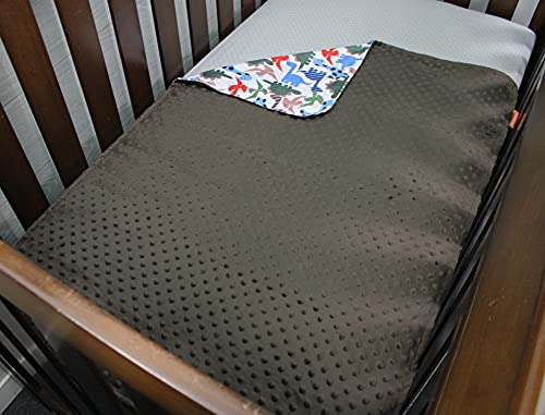 Top Tots Baby Blanket - Dinosaur Print 385 x 29 Inch