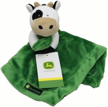 John Deere Farm Animal Security Blanket for Baby