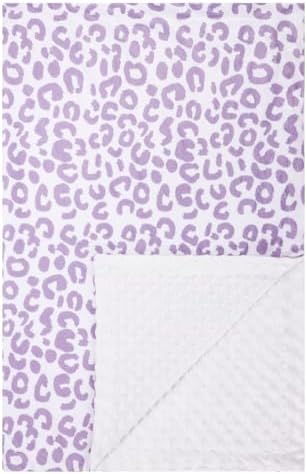 Super Soft Double Layer Minky Baby Blanket for Newborns