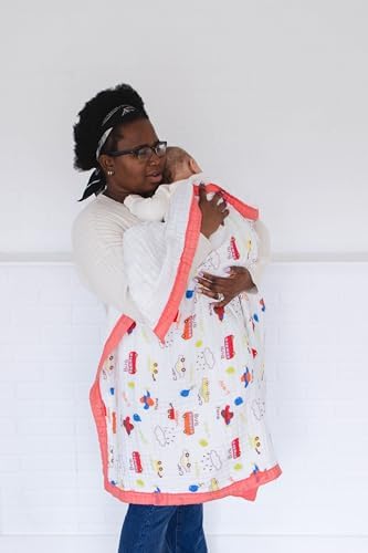 Snuggle Buds 100 Cotton Muslin Baby Blanket Gender-Neutral
