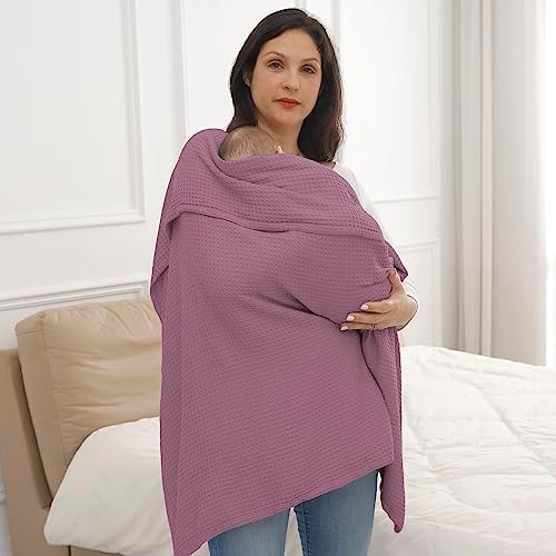 Kloovete 36 x 40 Inch Waffle Weave Cooling Blanket
