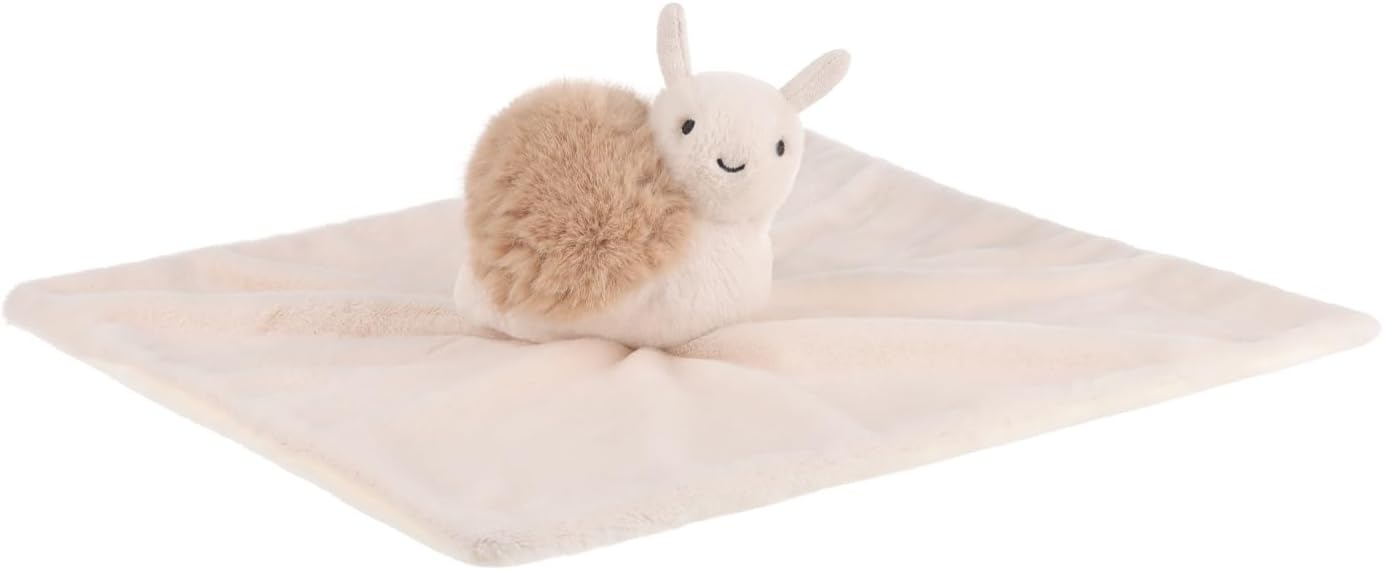 Apricot Lamb Brown Lazy Snail Blanket for Babies 1