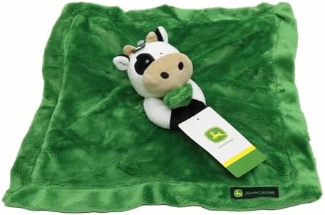John Deere Farm Animal Security Blanket for Baby
