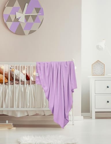 ZURLEFY Stretchy Swaddle Blanket with Matching Hat and Headband Set 1