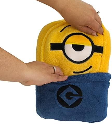 NoJo Lazy Minions Club Toddler Blanket