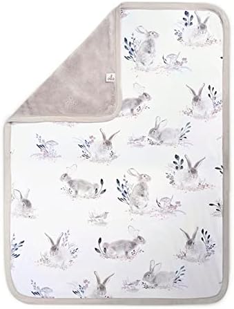 Oilo Cottontail Bunny Baby Blanket 30x40 Turkish Cotton Plush Chenille