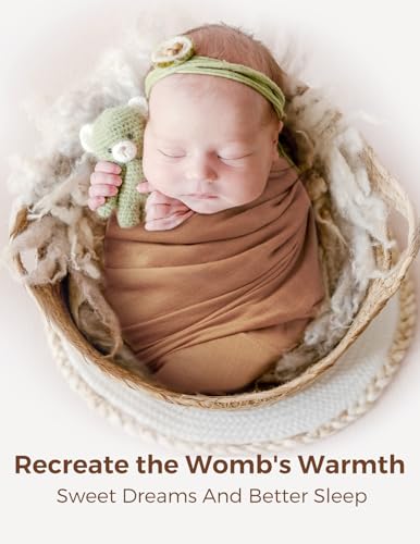 Momcozy Muslin Swaddle Blankets 4-Pack 47 x 47 Inches