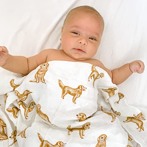 LifeTree Muslin Swaddle Blankets 47x47 Soft and Breathable