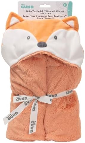 Baby GUND Lil Luvs Hooded Blanket - Emory Fox