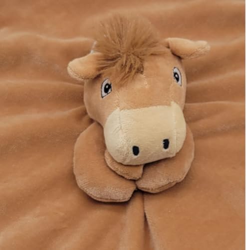 Yikes Twins Horse Lovey Blanket for Baby