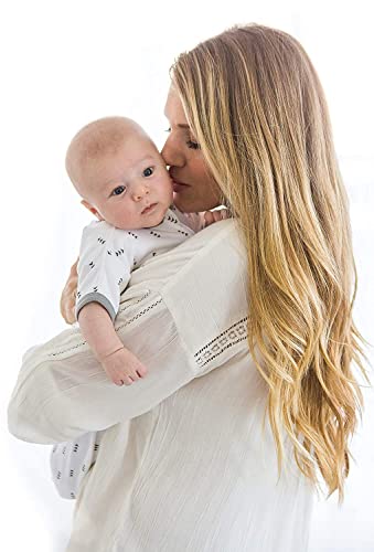 SwaddleDesigns Transitional Swaddle Sack 0-3 Months Heathered Oatmeal