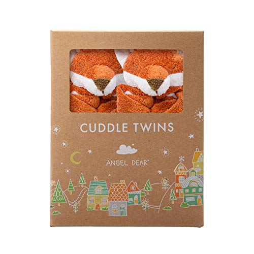 Angel Dear Fox Cuddle Twins Blankets Set