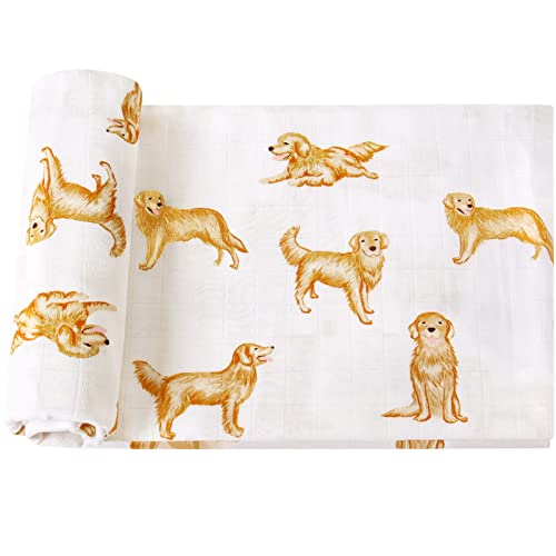 LifeTree Muslin Swaddle Blankets 47x47 Soft and Breathable
