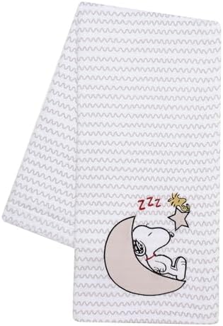 Bedtime Originals Snoopy Applique Fleece Blanket