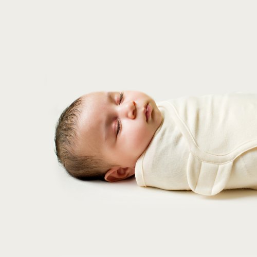 SwaddleMe by Ingenuity Preemie Swaddle Blanket - Cream