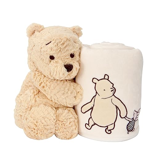 Lambs Ivy Disney Baby Classic Winnie The Pooh Blanket Set