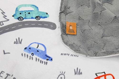 Dear Baby Gear Cars Baby Blanket - 40 x 30