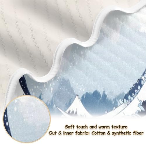 Baby Blanket for Unisex 30x40 Inch Soft and Breathable