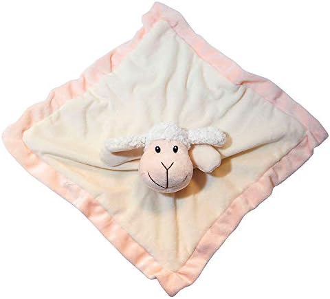 Baberoo Lamb Lovey - 12 Square Baby Security Blanket