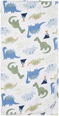 Gerber Boys Flannel Swaddle Blankets 5 Count