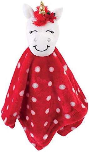 Hudson Baby Unisex Security Blanket Christmas Unicorn
