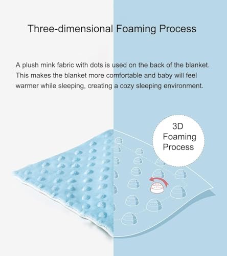 Soft Minky Blanket for Newborn Toddler Cherry