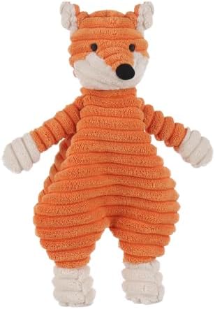 Apricot Lamb Corduroy Fox Baby Lovey Security Blanket