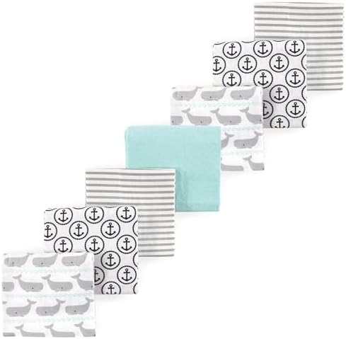 Luvable Friends Little Treasure Flannel Receiving Blankets 7pk 4