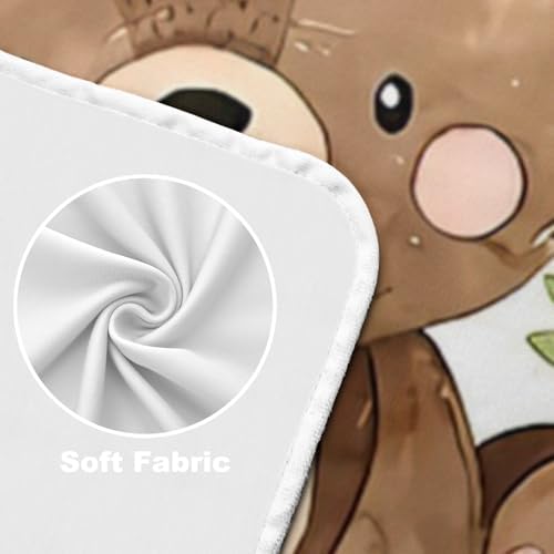 Deven Forest Animals Bear Cooling Blanket for Toddler 1