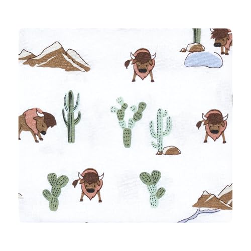 Hudson Baby Unisex Flannel Receiving Blankets 4-Pack