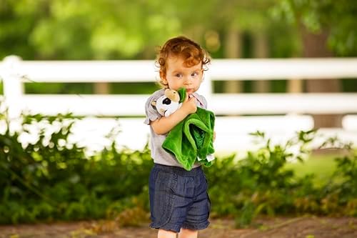 John Deere Farm Animal Security Blanket for Baby