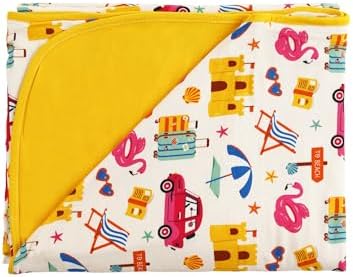EASWEET Bamboo Stretch Blanket 47x47 Baby Toddler Comfort