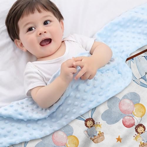 YISMEET Personalized Baby Blanket with Name