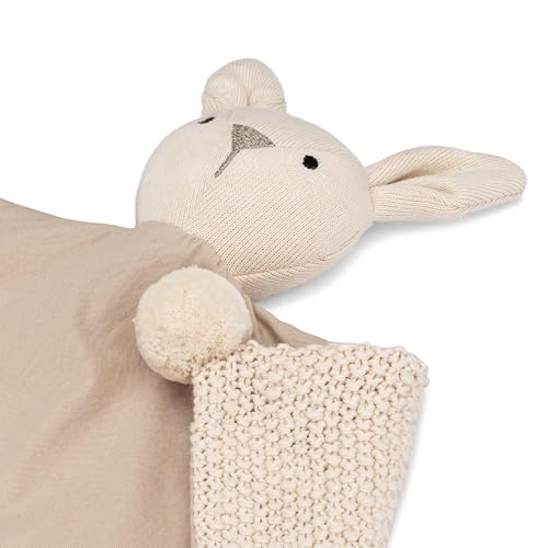 Crane Ollie Bunny Lovey Blanket - Organic Cotton Security Blanket
