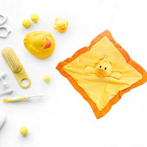 Sioditin Baberoo Duck Baby Lovey - 12 Soft Security Blanket