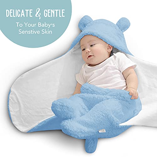 BlueMello Baby Swaddle Blanket for Newborns 0-6 Months 1