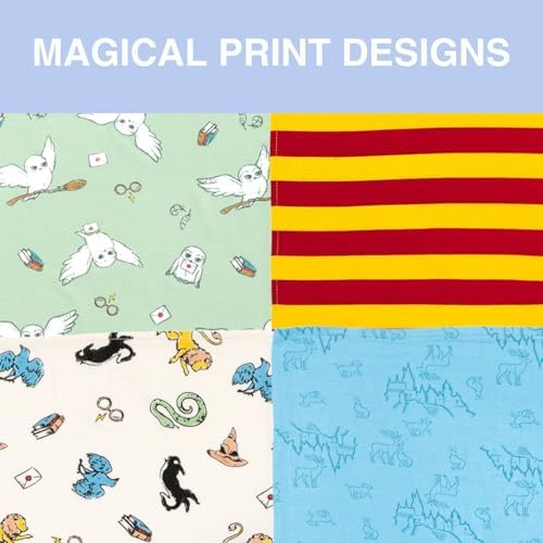 Harry Potter 4 Pack Swaddle Blankets - One Size Fits All 1