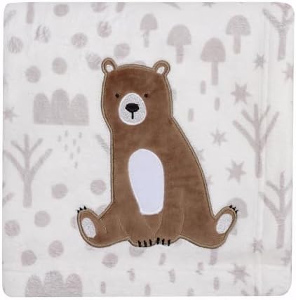 Bedtime Originals Sleepytime Bear Baby Blanket