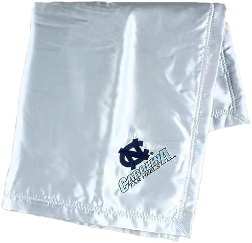 Comfy Feet North Carolina Tarheels Plush Baby Blanket 28x28 1