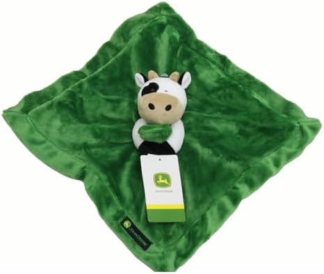 John Deere Farm Animal Security Blanket for Baby